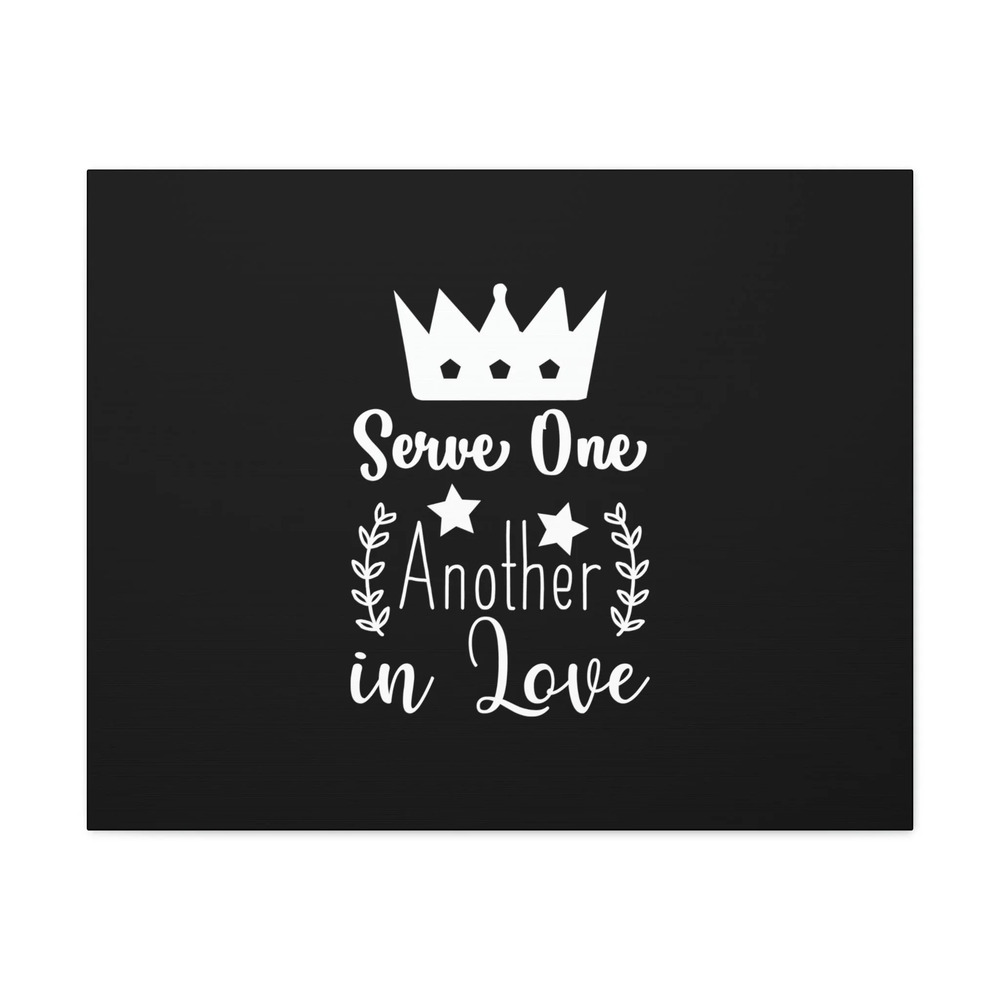 Scripture Walls Serve One Another In Love Ephesians 5:21 Christian Wall Art